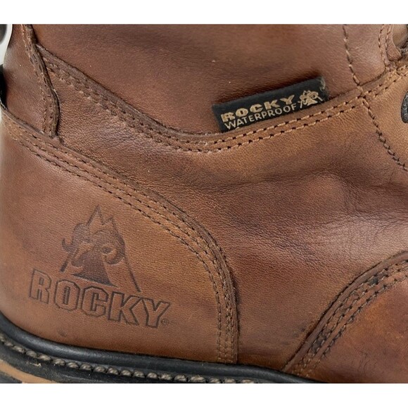 ROCKY Ironclad USA Made Steel Toe MET Guard Waterproof Boots RKK0362 Mens 9.5M - Picture 2 of 13